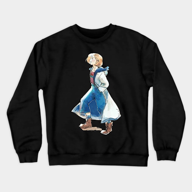 13th Doctor Crewneck Sweatshirt by Schpog